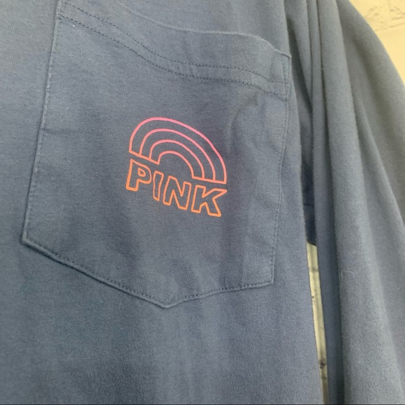Victoria’s Secret PINK Long Sleeve Campus Tee - Picture 4 of 8